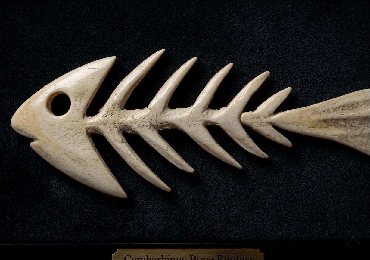 Single Bone Fish Replica